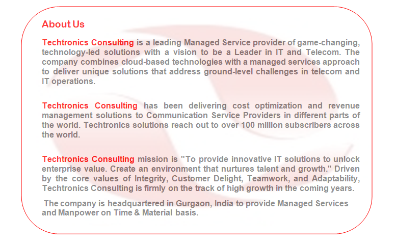 About Techtronics COnsulting